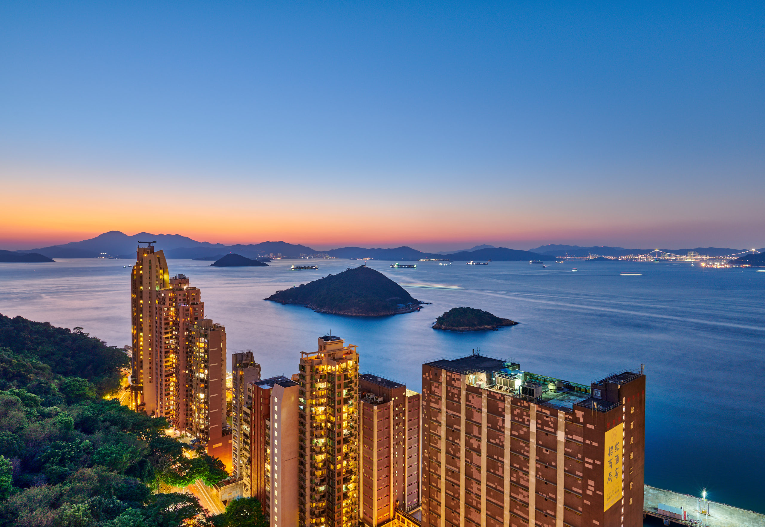 Sunset and Sunrise in Kennedy Town